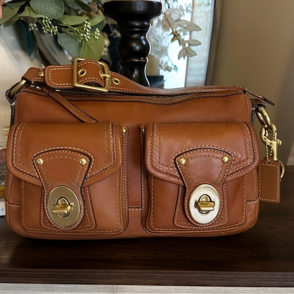 COACH Legacy Turnlock Shoulder Bag | 65th Anniversary - Picture 4 of 17